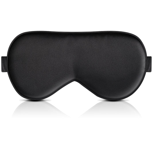 BOKOR Silk Sleep Mask - Black Adjustable